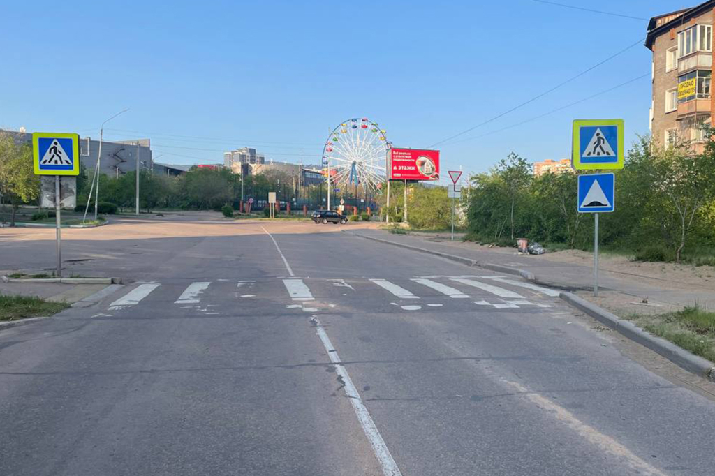 В Улан–Удэ неизвестный водитель сбил ребёнка на велосипеде и уехал