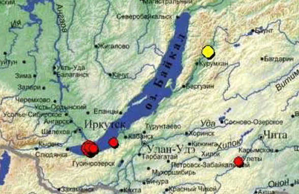 Карта курумканского района республики бурятия с населенными пунктами