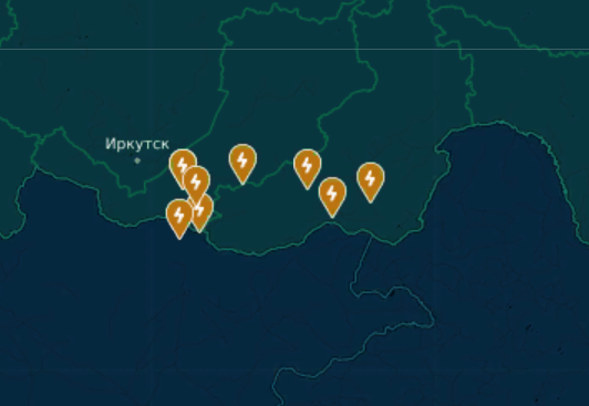 Интерактивная карта гринпис