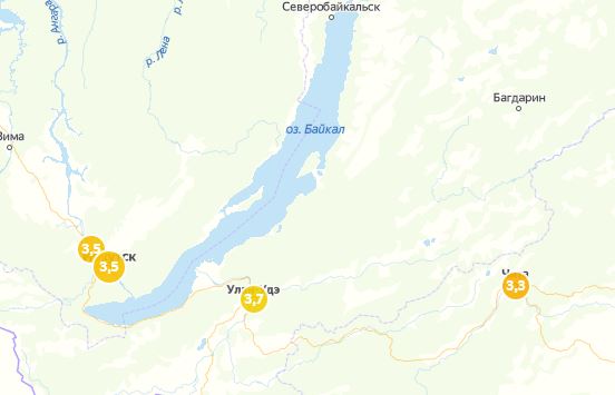 Площадь советов улан удэ карта